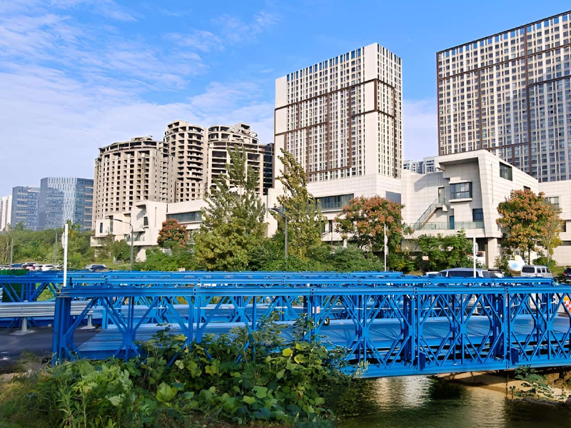 Gemeentelijk transportproject in de hightechzone van Zhengzhou
