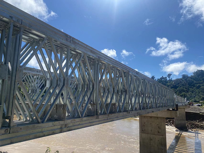 108 meter lange Bailey Bridge-project in Maleisië