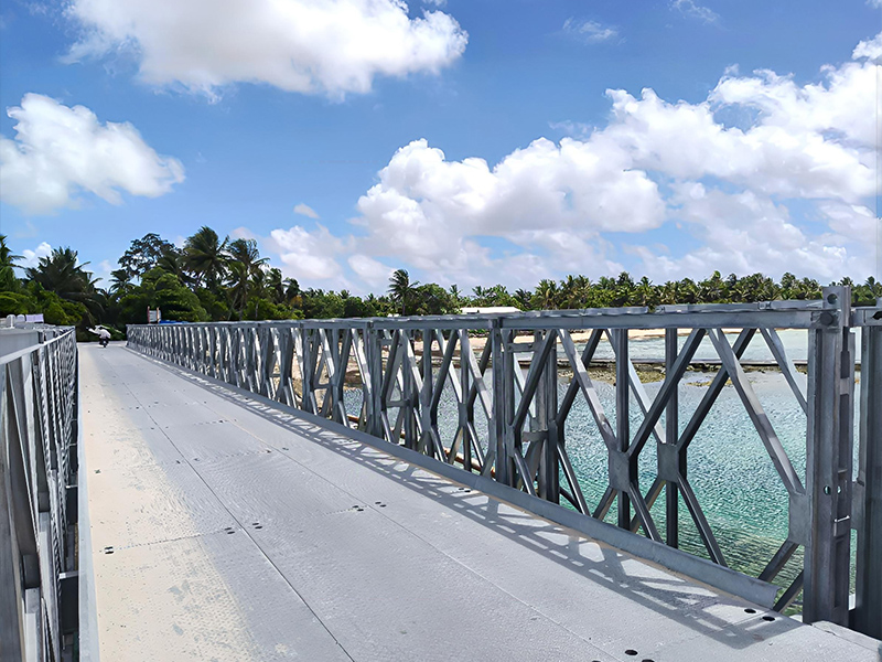 Gemeentelijk transportproject in Kiribati