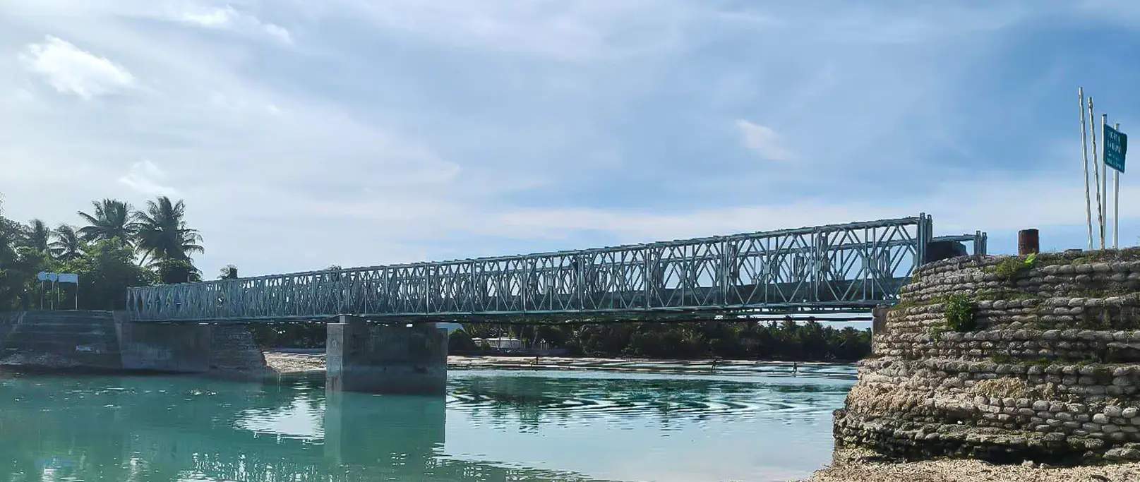 Gemeentelijk transportproject in Kiribati