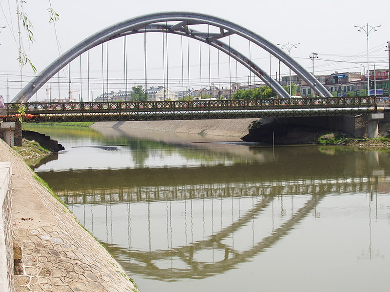 CB100 modulaire pijpbrug